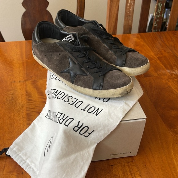 Men’s Golden Goose Super Star Sneakers - Picture 8 of 8